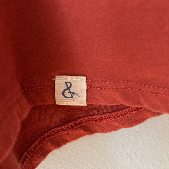 Yarn & Sky • NWOT Rust Colored Fit & Flare Tank Midi Dress Size Small - Picture 9 of 16